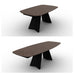 Icaro Elliptical Extending Dining Table - Trade Source Furniture