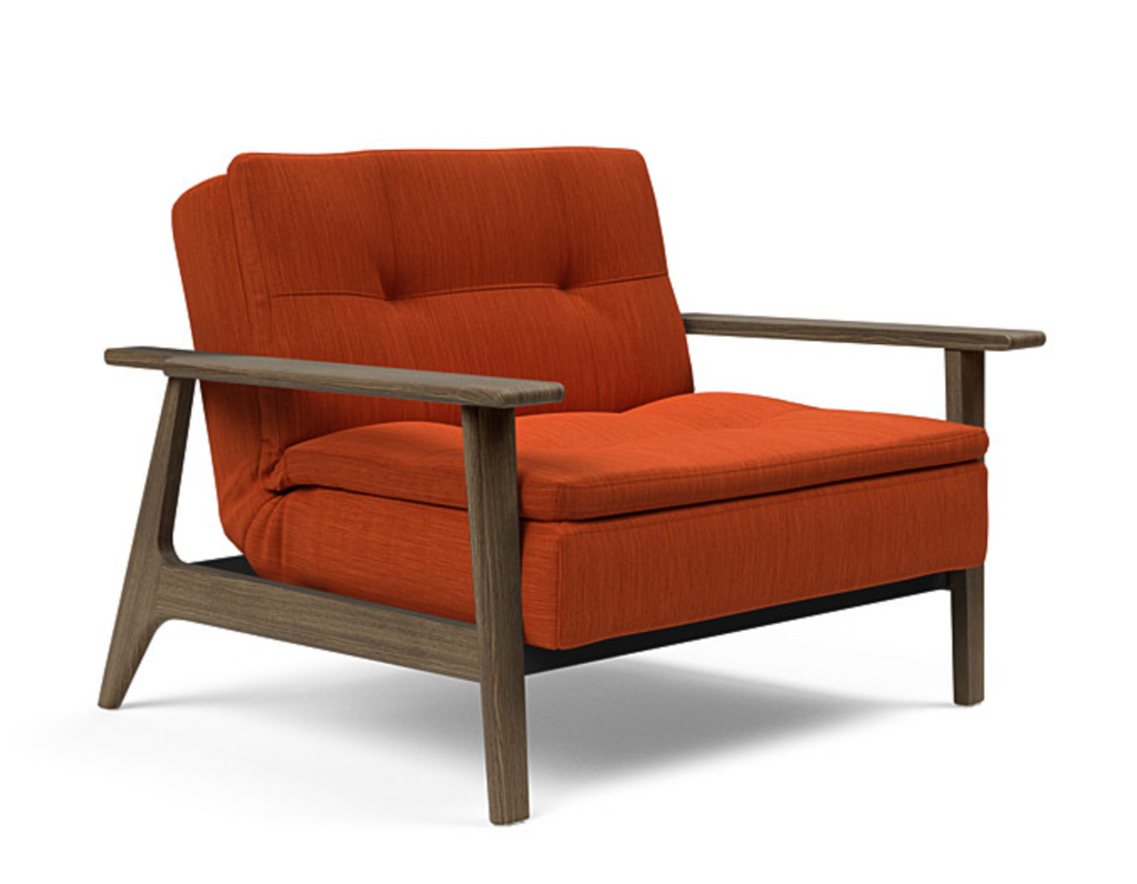 Dublexo Frej Chair with Smoked Oak Arms - Trade Source Furniture
