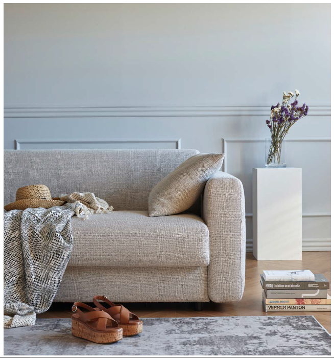 Killian Dual Fold Out Couch with Memory Foam Mattress Innovation