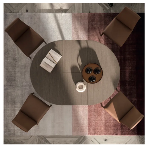 Eclipse Wood Round Extension Dining Table - Trade Source Furniture