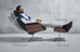 Conform Timeout Reclining Chair and Footstool - Trade Source Furniture